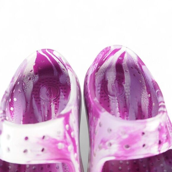 Native Jefferson Juniper 'Blossom' Pink White Marbled Slip-on Shoes Toddler C6 - Picture 10 of 10